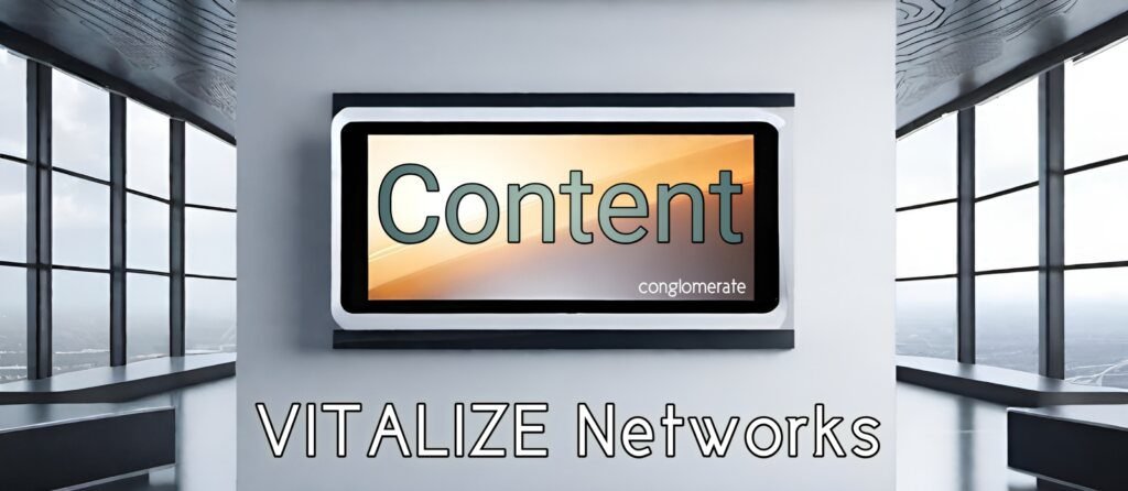 VitalyTennant.com Content, VITALIZE Networks, Conglomerate